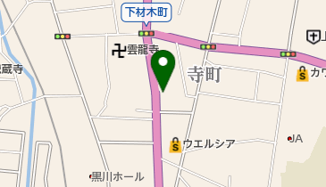 宇賀神ホーキ店の地図画像