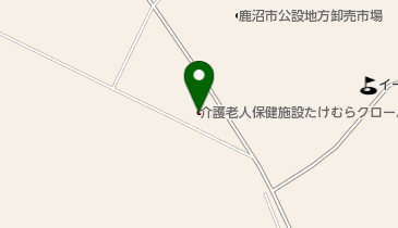 ヘルパーステーションクローバーの地図画像