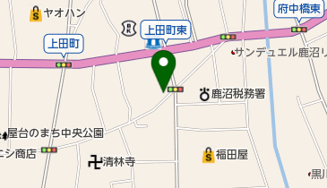 鹿沼ファミリー劇場(NPO法人)の地図画像