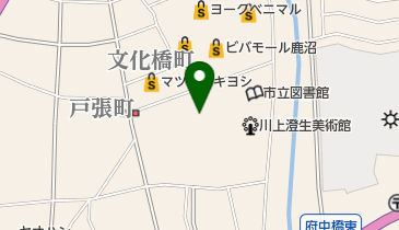 鹿沼商工会議所の地図画像