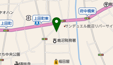 上都賀小売酒販組合の地図画像