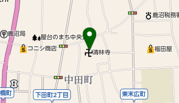 清林寺の地図画像