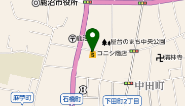 小野口銃砲火薬店の地図画像