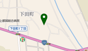 坪山魚店の地図画像