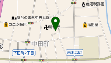 髪工房蔵の地図画像