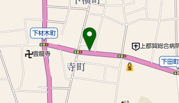 大山米穀店の地図画像
