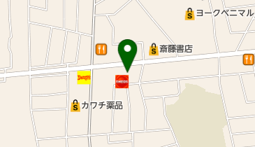 ミノワ西茂呂店の地図画像