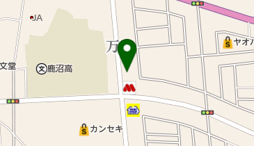 とうげん鹿沼店の地図画像