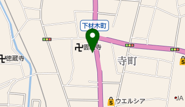 飯野薬房の地図画像