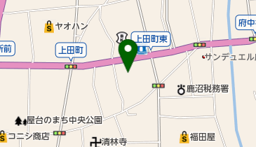 理容キクチの地図画像