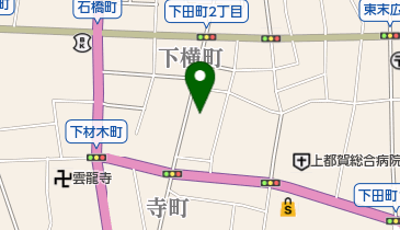 ホワイト理容の地図画像