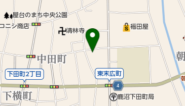 奴寿司鹿沼店の地図画像