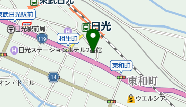 日光線通運株式会社日光支店の地図画像