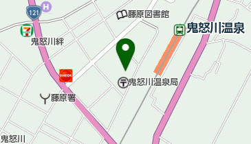 日光市 藤原公民館の地図画像