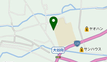日光市 だいや児童クラブの地図画像