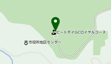 ピートダイゴルフクラブ ロイヤルコースの地図画像