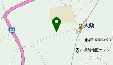 大桑接骨院の地図画像