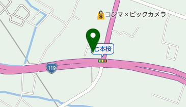 福田工務店の地図画像