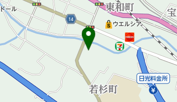 三井住友海上火災保険日光福田代理店の地図画像