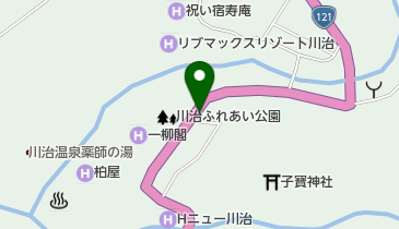 藤原消防団第六分団の地図画像