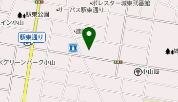 ニチイケアセンター小山城東の地図画像