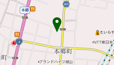 松本茶華道教室の地図画像