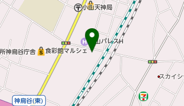 ダンシングプラザイシバシの地図画像