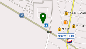 純福音小山教会の地図画像