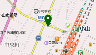 長野屋化粧品店の地図画像