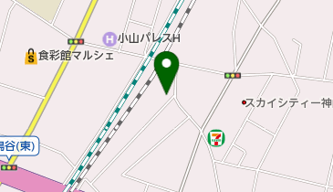 内田モータースの地図画像