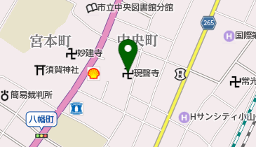 現声寺の地図画像