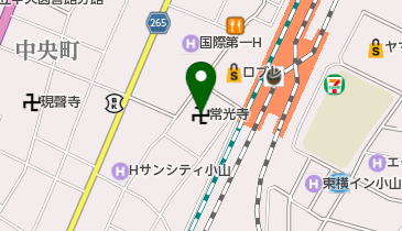 常光寺の地図画像