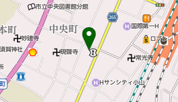 足利小山信用金庫 ローンプラザ小山の地図画像