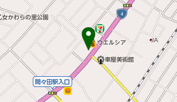 有限会社あおきスポーツの地図画像