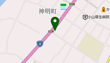 おやま整骨院の地図画像