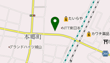有限会社小林塗料店の地図画像