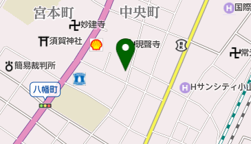 せき美容室の地図画像