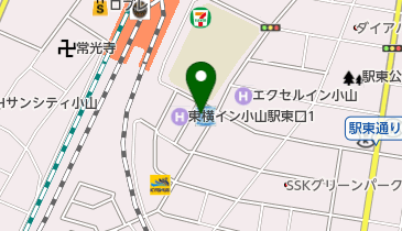 東不動産株式会社の地図画像