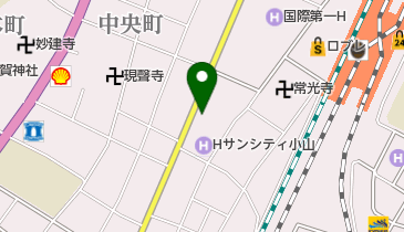 朝日生命保険相互会社小山営業所の地図画像