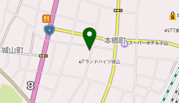 幸の湯の地図画像