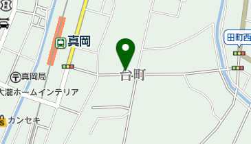 牛川洋品店の地図画像