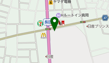 県南陸運株式会社の地図画像