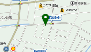 タマゼンの地図画像