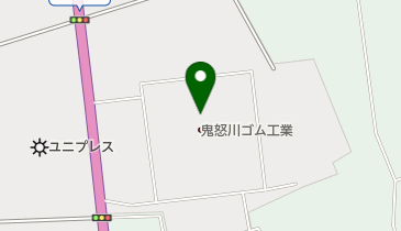 鬼怒川ゴム工業株式会社真岡事業所の地図画像