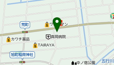 もおか動物病院の地図画像