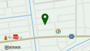 和美容室の地図画像