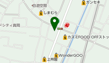 ジュエルキクチ真岡店の地図画像