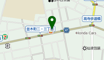 飯山テーラーの地図画像