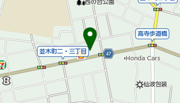 上杉理容室の地図画像