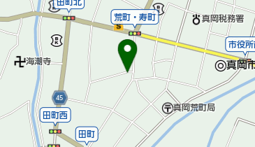 髪やニーツ荒町店の地図画像